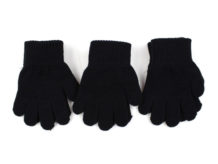 Kids Name It Gloves | Name It Nocturne Mix Acrylic Fingerless Gloves (3-Pack)