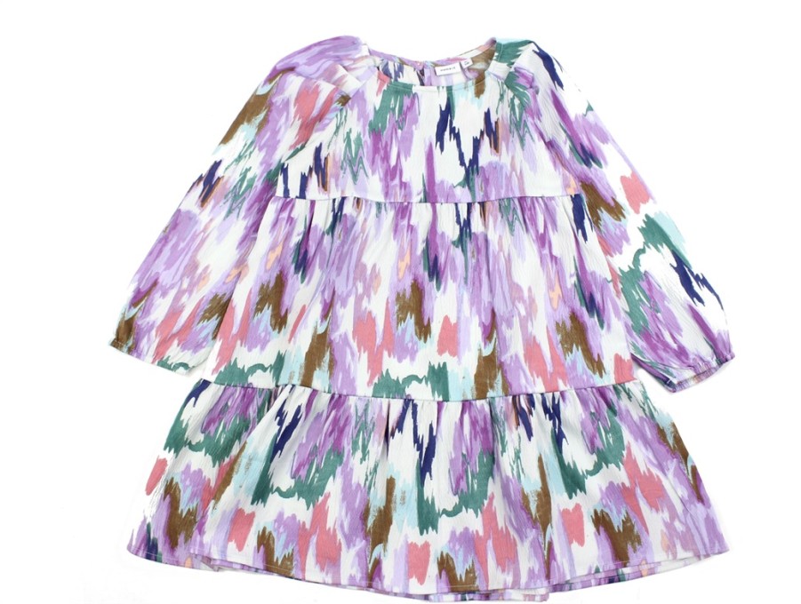 Tweens Name It Dresses | Name It Icy Morn Dress Print