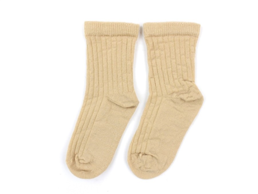 Tweens Lil Atelier Socks | Lil Atelier Socks Warm Sand Wool (2-Pack)