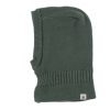 Baby HUTTEliHUT Wool | Huttelihut Green Olive Wool Balaclava