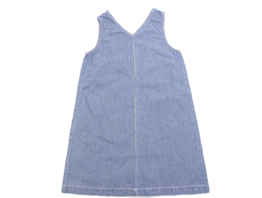 Tweens Name It Dresses | Name It Medium Blue Denim/White Dress Stripes