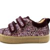 Baby Angulus Shoes And Sneakers | Angulus Bordeaux Glitter Sandals