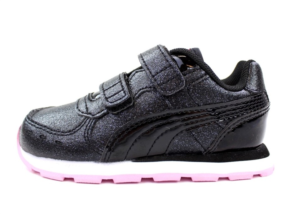 Tweens Puma Shoes And Sneakers | Puma Sneakers Vista Puma Black Pale Pink