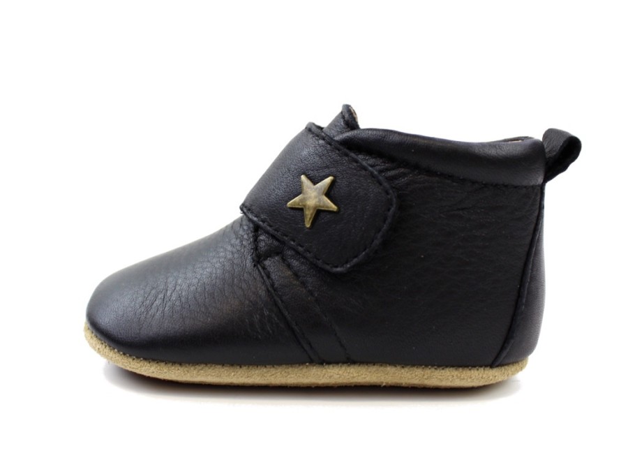 Baby Bisgaard Slippers | Bisgaard Slipper Black Star