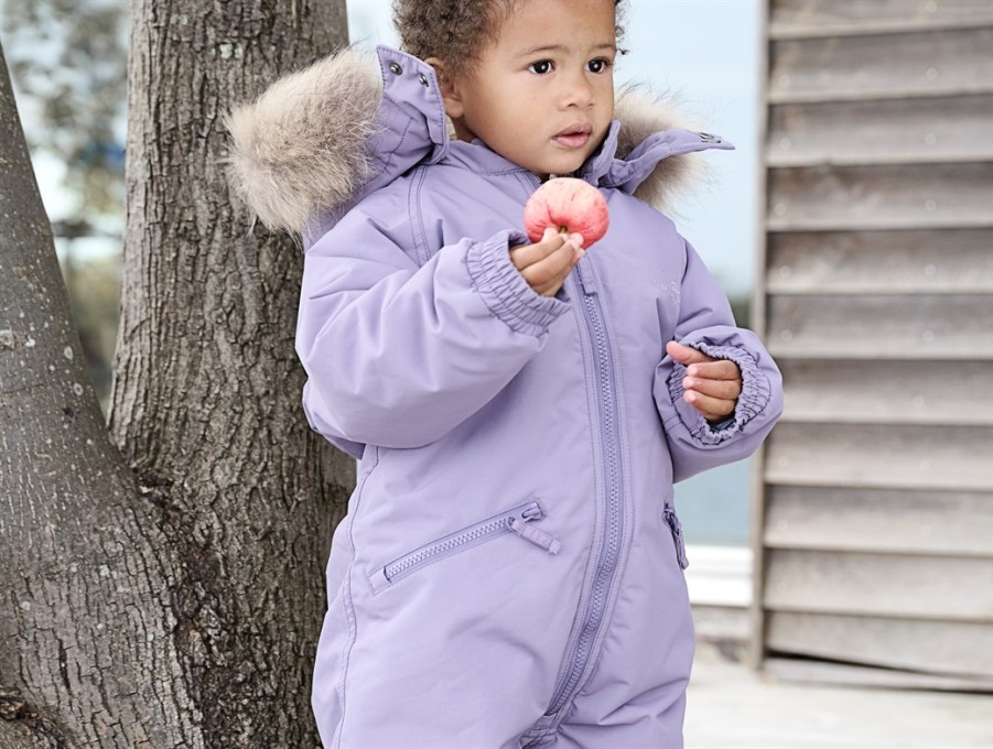 Baby Ver de Terre Coveralls | Ver De Terre Dewberry Snowsuit