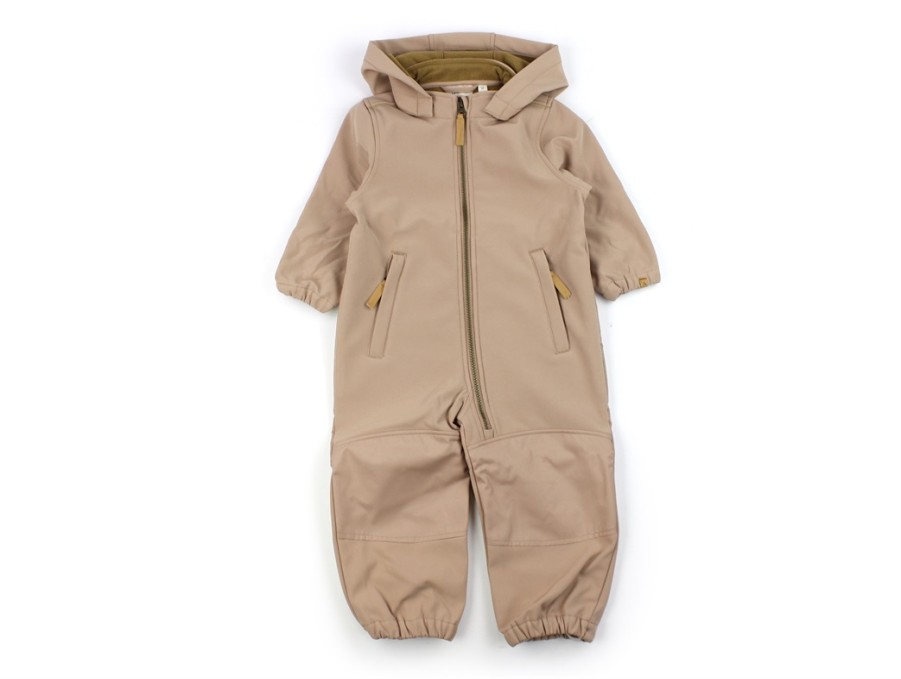 Baby Lil Atelier Thermal Wear And Fleece | Lil Atelier Roebuck Softshell Jumpsuit