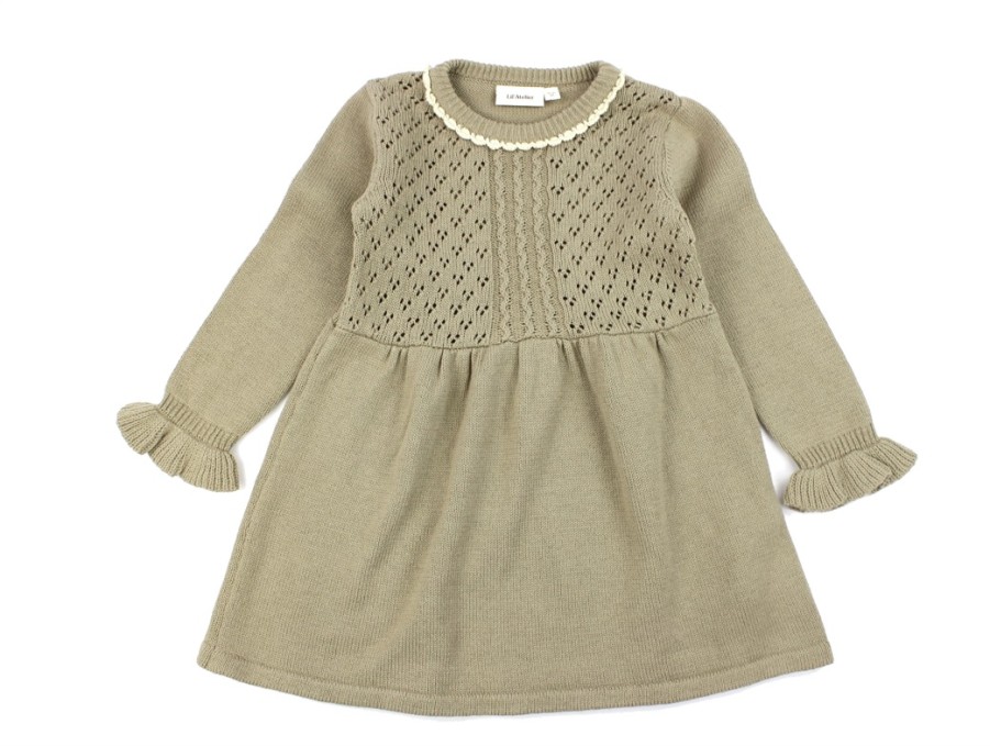 Baby Lil Atelier Dresses | Lil Atelier Chinchilla Knit Dress