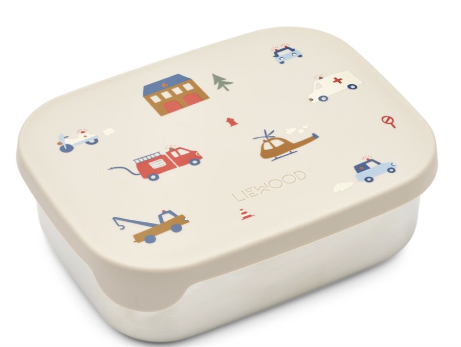 Accessories And Home Liewood | Liewood Emergency Vehicle/Sandy Lunch Box Arthur