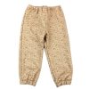 Kids Wheat Overpants | Wheat Softshell Pants Luca Lilac Flowers