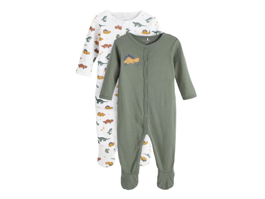 Kids Name It Underwear And Sleepwear | Name It Laurel Wreath Dino Sleepwear (2-Pack)