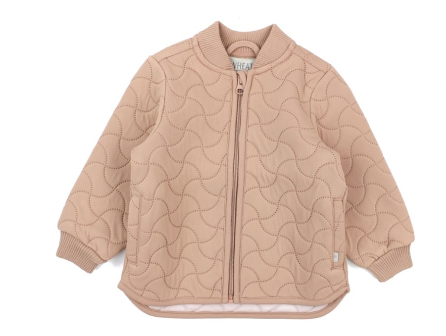 Baby Wheat Transition Jackets | Wheat Thermal Jacket Loui Rose Dawn