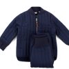 Kids En Fant Thermal Wear And Fleece | En Fant Themal Set Parisian Night Fleece Lining