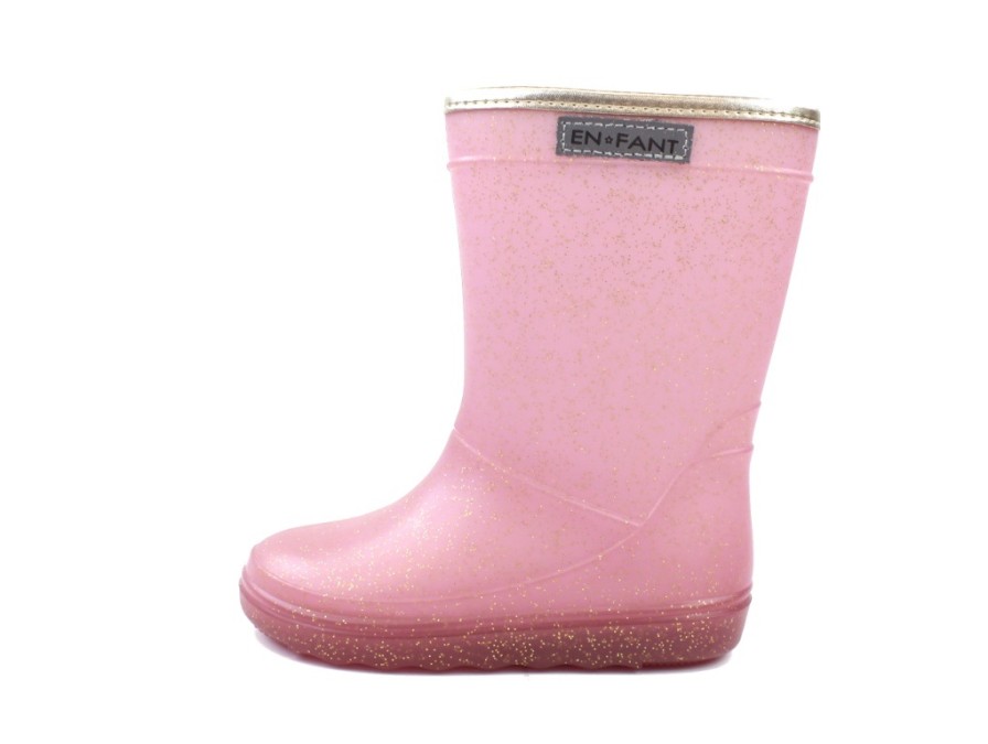 Baby En Fant Rubber Boots | En Fant Rubber Boot Lilas Glitter