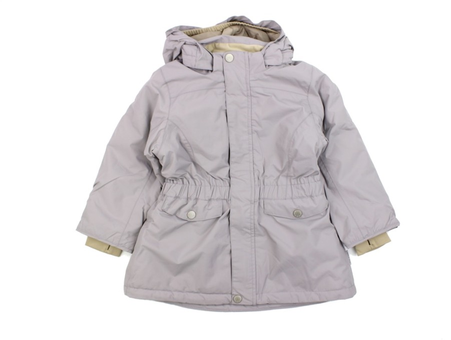 Kids Mini A Ture Winter Jackets | Mini A Ture Zinc Purple Winter Jacket Velajanna