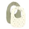 Accessories And Home Lil Atelier | Lil Atelier Turtledove Bib (2-Pack)