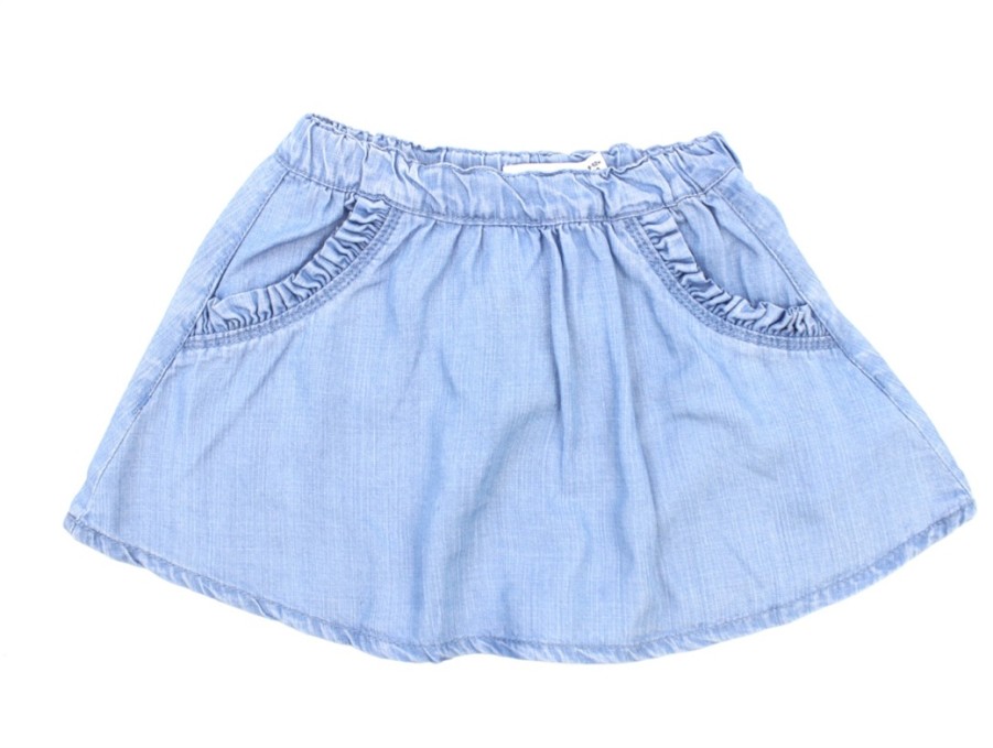 Baby Name It Skirts | Name It Skirt Light Blue Denim