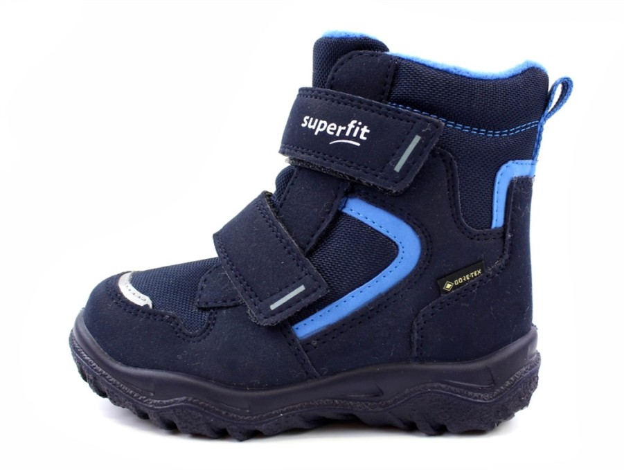 Baby Superfit Winter Boots | Superfit Blue/Blue Winter Boot Husky With Gore-Tex