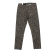 Tweens Wheat Pants And Leggings | Wheat Black Coal Small Flowers Legging Jules