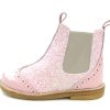 Kids Angulus Boots And Ankle Boots | Angulus Ancle Boot Rosa/Rosa Glitter (Narrow)