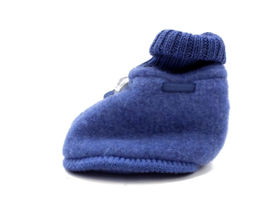 Baby Joha Baby Shoes And Crawler Shoes | Joha Wool Covers Blue Melange Merino Wool