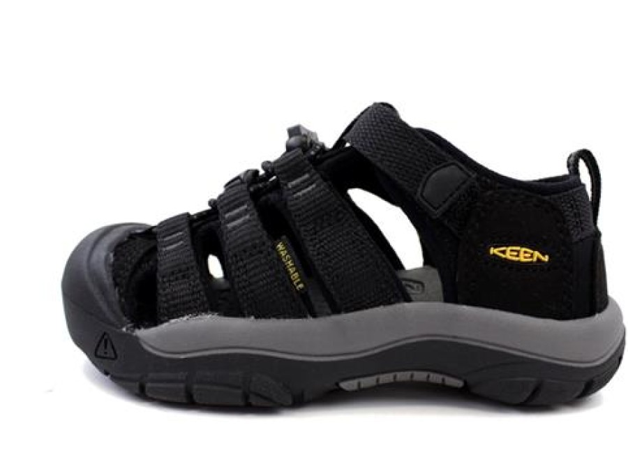 Tweens Keen Sandals | Keen Sandal Newport Black/Keen Yellow