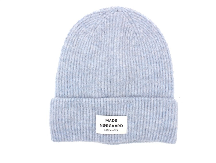 Tweens Mads Nørgaard Hats And Scarves | Mads Norgaard Hat Anju Soft Blue (Voksen)