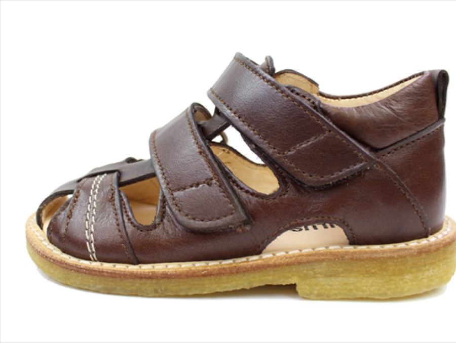 Baby Angulus Sandals | Angulus Sandal Angulus Brown With Velcro