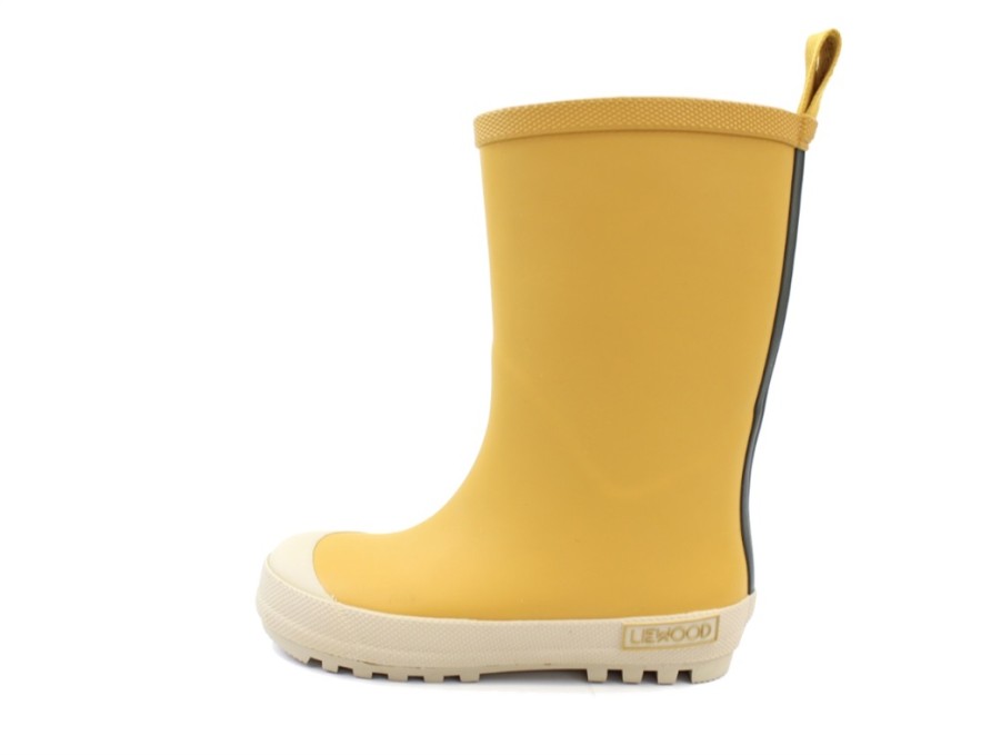 Baby Liewood Rubber Boots | Liewood River Yellow Mellow Multi Mix Rubber Boots