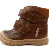 Baby Angulus Winter Boots | Angulus Cognac Winter Boot With Tex