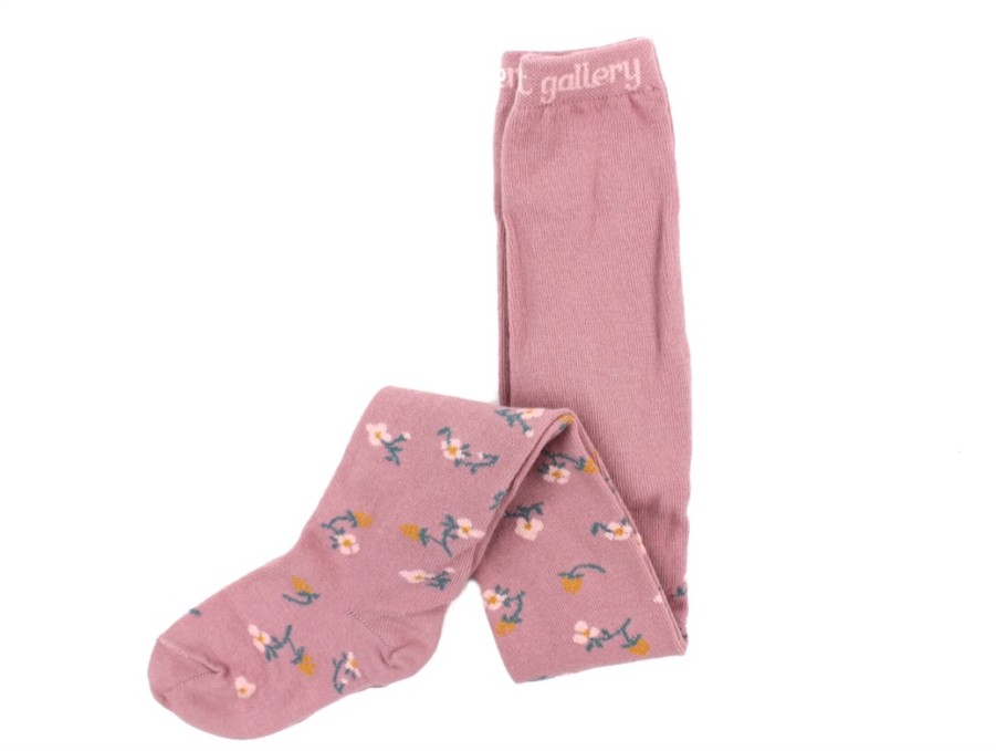 Kids Soft Gallery Tights | Mp/Soft Gallery Tights Cotton Woodrose Flowerberry