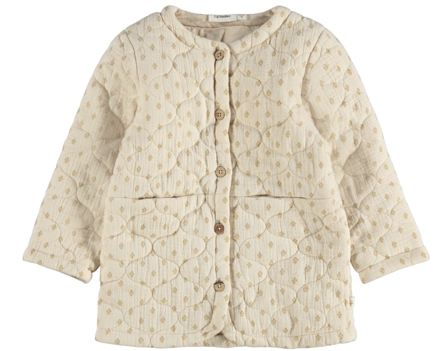 Baby Lil Atelier Cardigans | Lil Atelier Fog Jacket Print