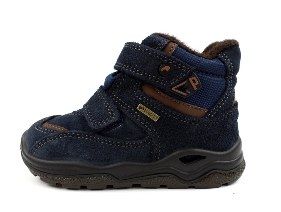 Baby Primigi Winter Boots | Primigi Navy Petrolio Vinterstovle Med Gore-Tex