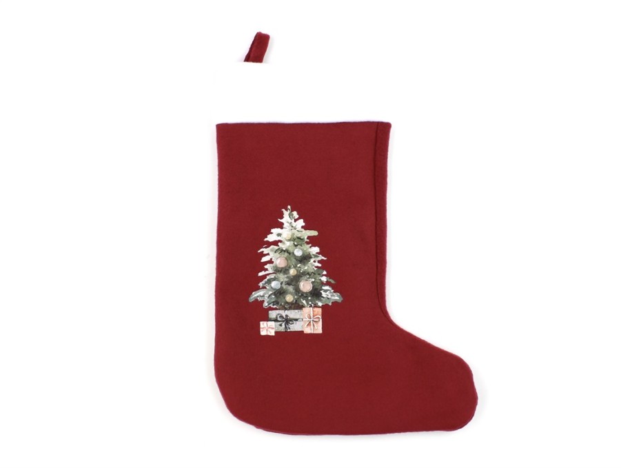 Baby Name It Socks | Name It Jester Red Christmas Tree Christmas Sock