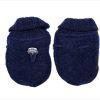 Baby Joha Wool | Joha Dark Blue Melange Mittens Merino Wool