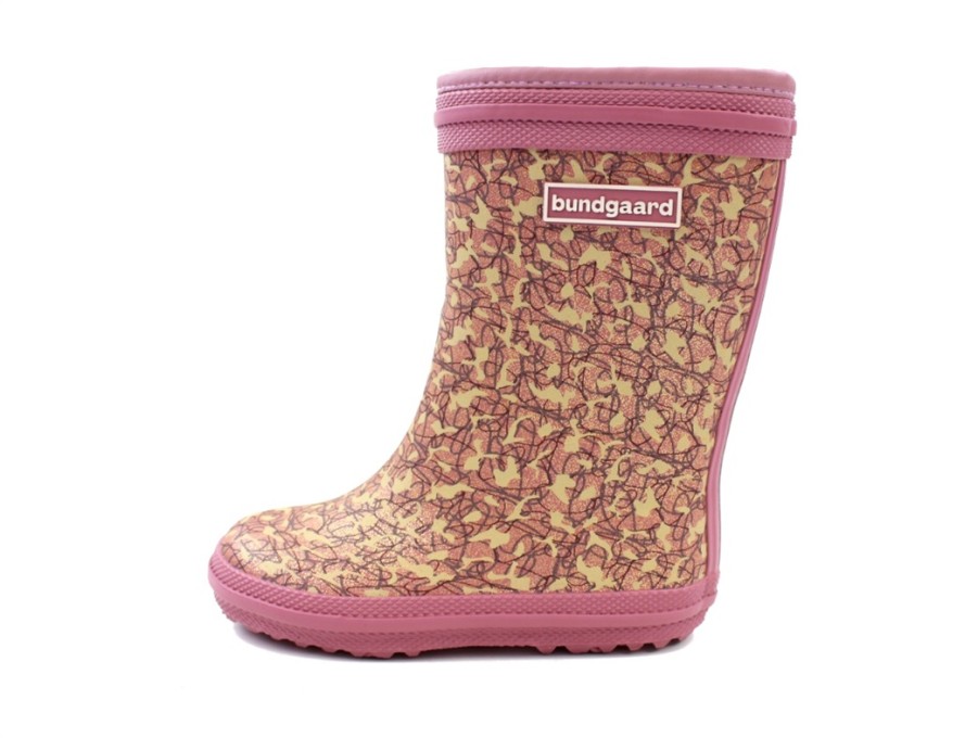 Baby Bundgaard Thermal Boots And Winter Rubber Boots | Bundgaard Winter Rubber Boot Cloudy High Warm Rose Mili