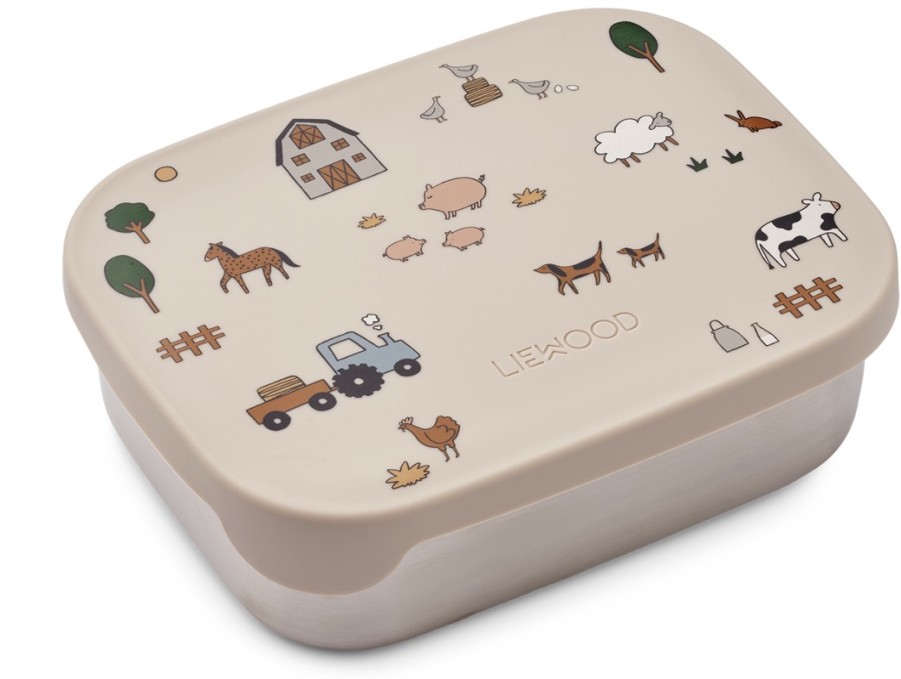 Accessories And Home Liewood | Liewood Farm/Sandy Lunch Box Arthur