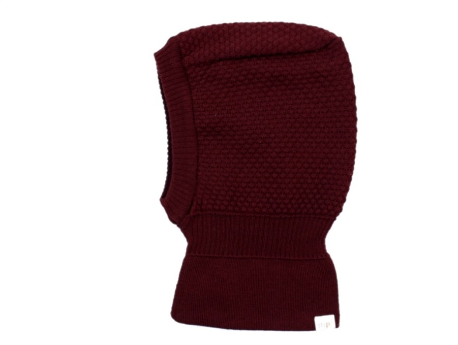 Tweens MP Wool | Mp Balaclava Oslo Wine Red Wool/Cotton