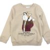 Tweens Name It Blouses And Knitwear | Name It Oxford Tan Sweatshirt