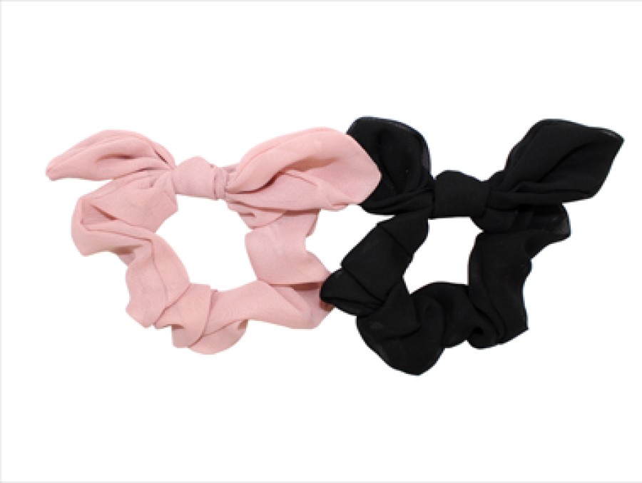 Accessories And Home Petit by Sofie Schnoor | Petit By Sofie Schnoor Hair Elastics Rose/Black