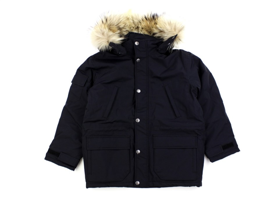 Kids Ver de Terre Winter Jackets | Ver De Terre Black Winter Jacket Nordic