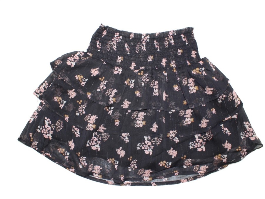 Tweens Petit by Sofie Schnoor Skirts | Petit By Sofie Schnoor Skirt Black Flower