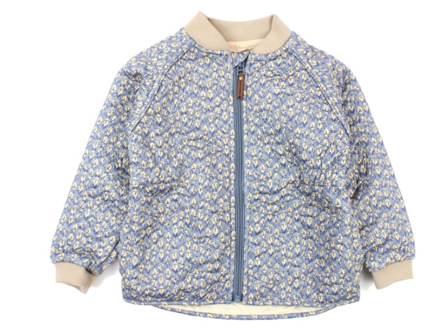 Kids Mini A Ture Transition Jackets | Mini A Ture Thermal Jacket Beryl Tradewinds Blue