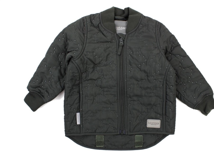 Baby MarMar Copenhagen Transition Jackets | Marmar Orry Thermal Jacket Dark Moss