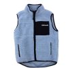 Kids Mads Nørgaard Transition Jackets | Mads Norgaard Fleece Waistcoat Vilads Faded Denim