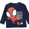 Baby Name It Short And Long-Sleeved T-Shirts | Name It Dark Sapphire T-Shirt Spidey