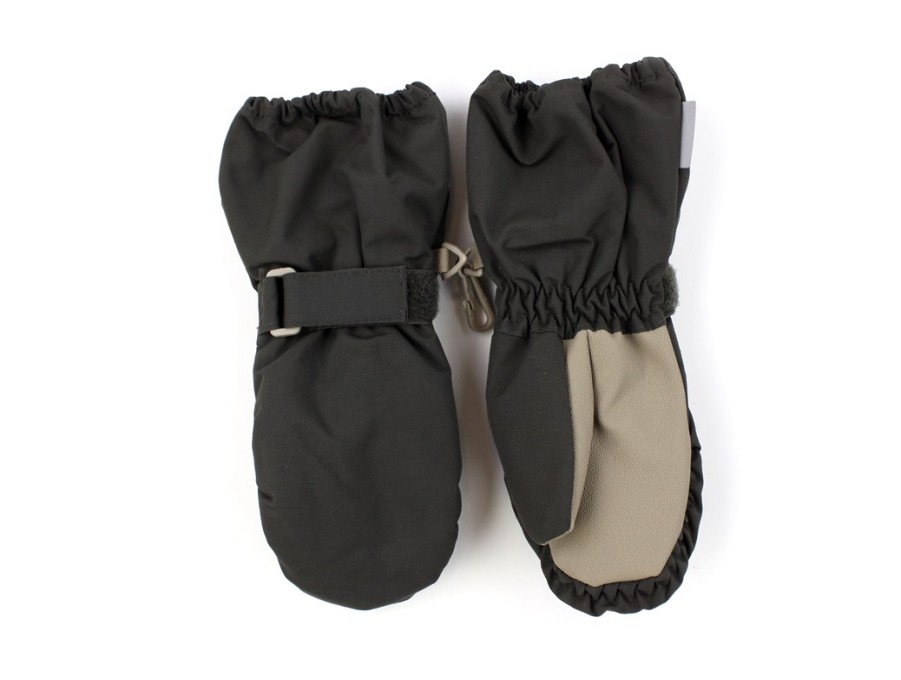 Baby Wheat Gloves | Wheat Dry Black Tech Mittens