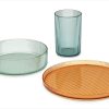 Accessories And Home Liewood | Liewood Kain Sea Blue Mix Tableware (3-Pack)