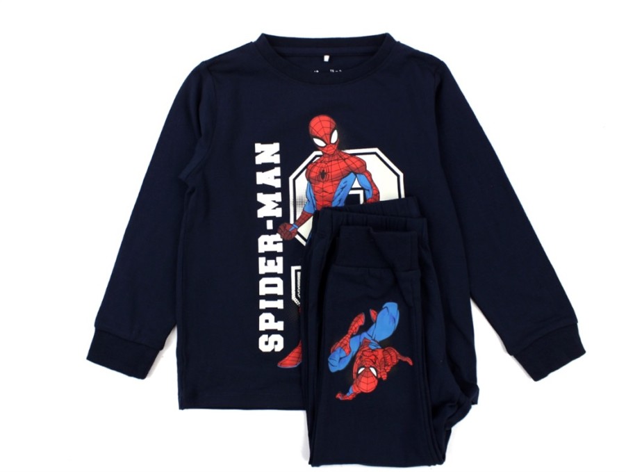 Kids Name It Underwear And Sleepwear | Name It Pyjamas Dark Sapphire Spiderman