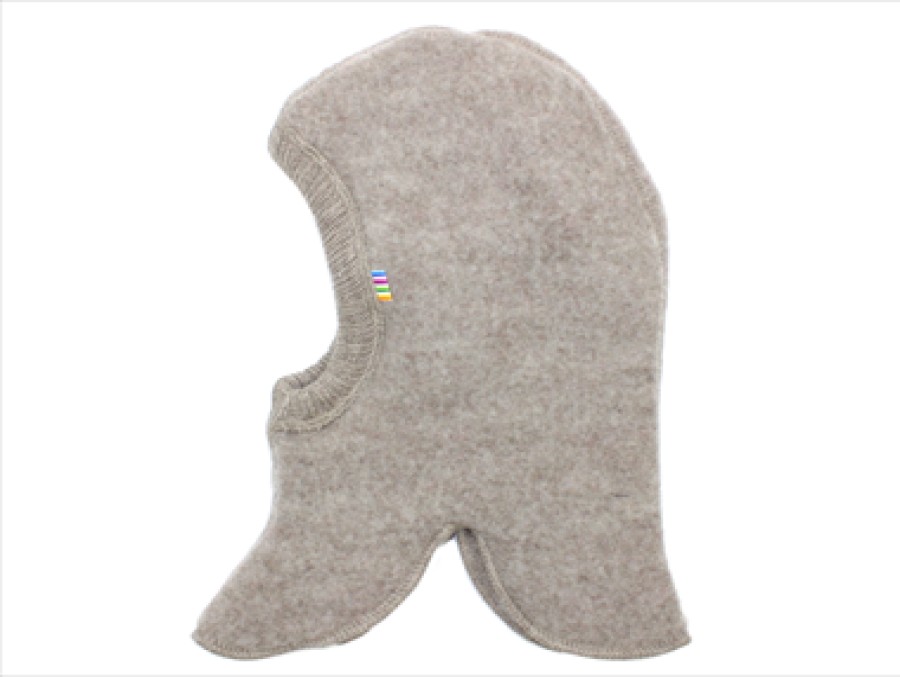 Baby Joha Hats | Joha Sesame Melange Balaclava Merino Wool