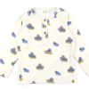 Baby Lil Atelier Short And Long-Sleeved T-Shirts | Lil Atelier Turtledove Print Top